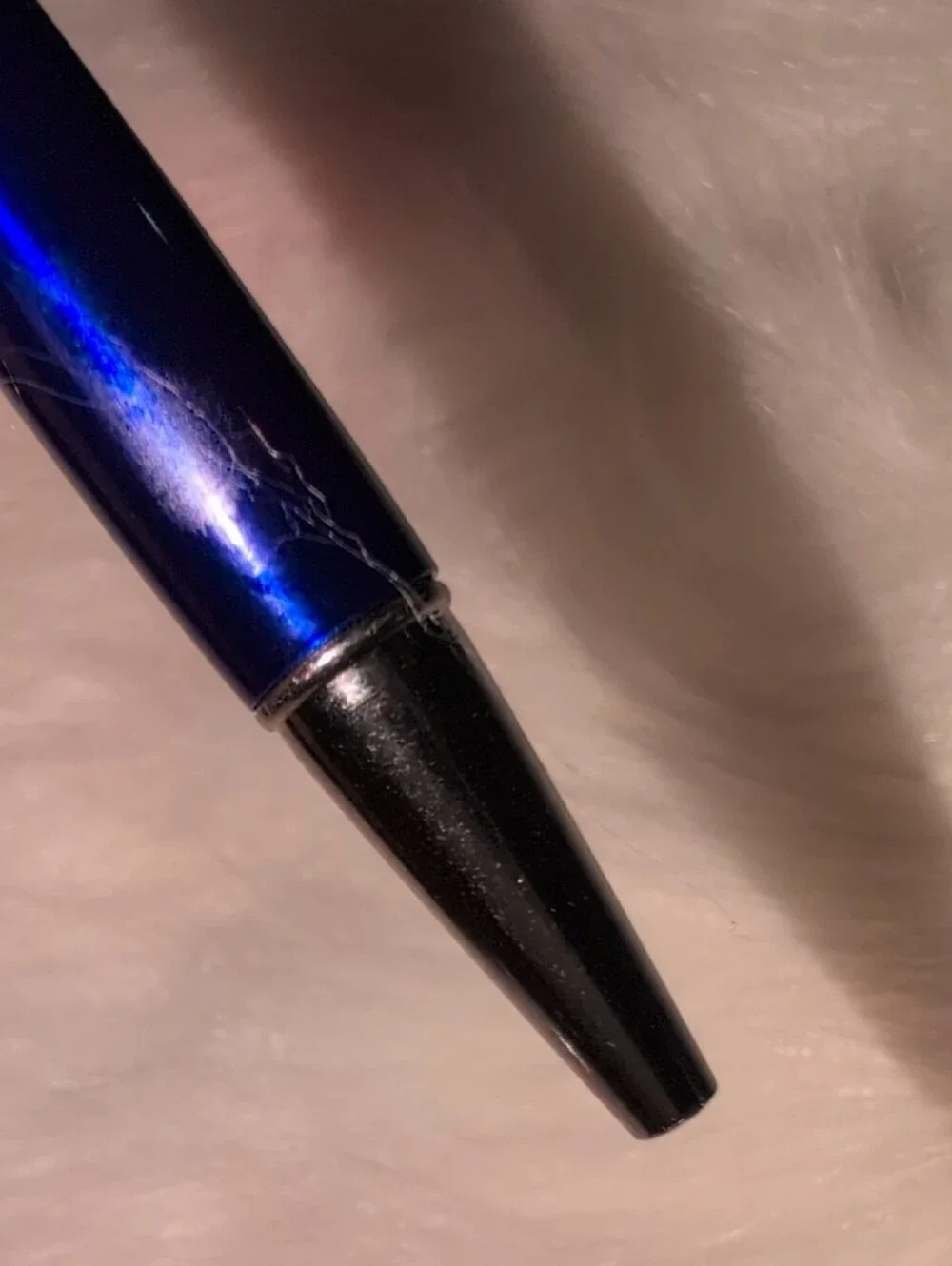 Stylus Pen with Purple Crystal Accent